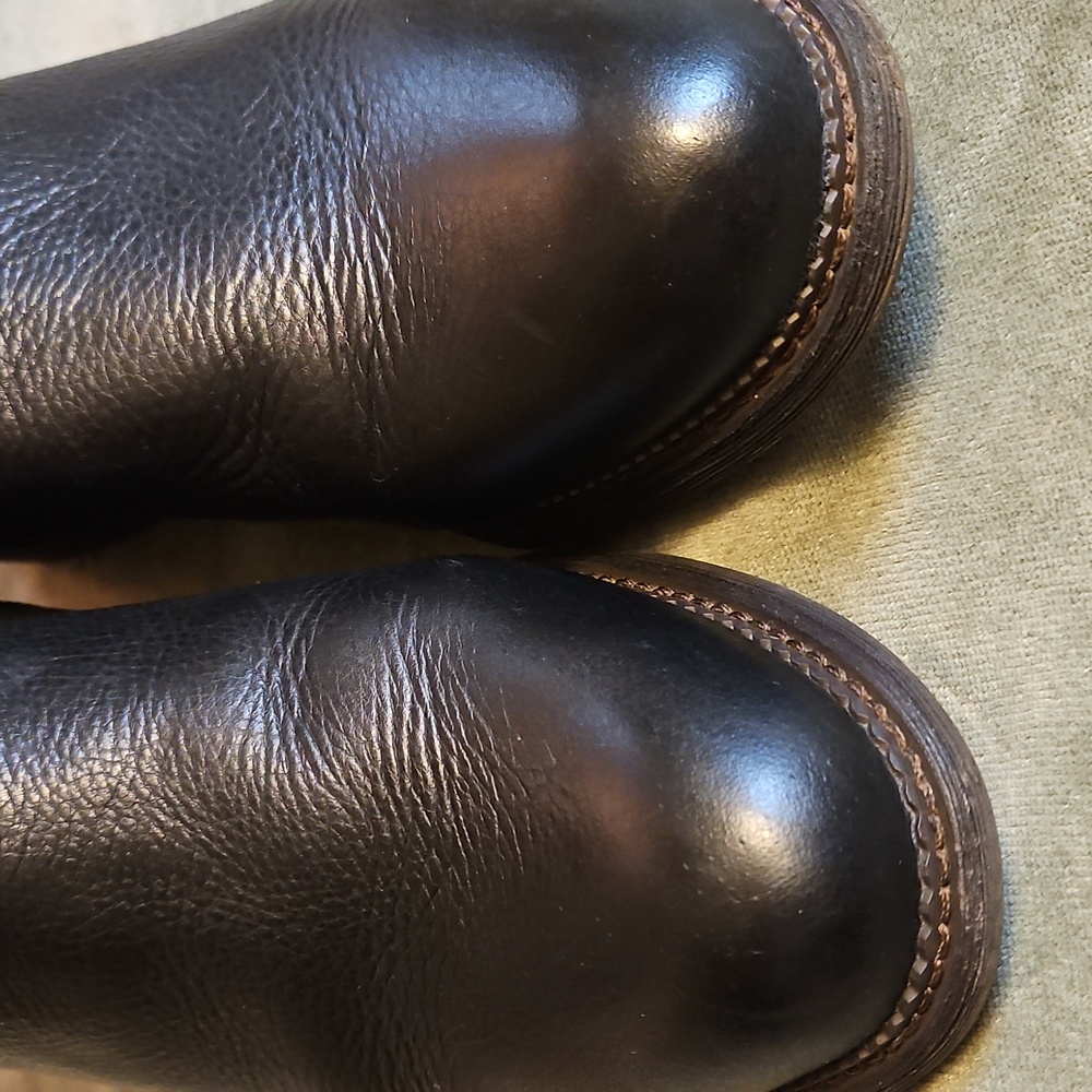Franco Sarto Hyla Bootie in Black Leather - Picture 9 of 9